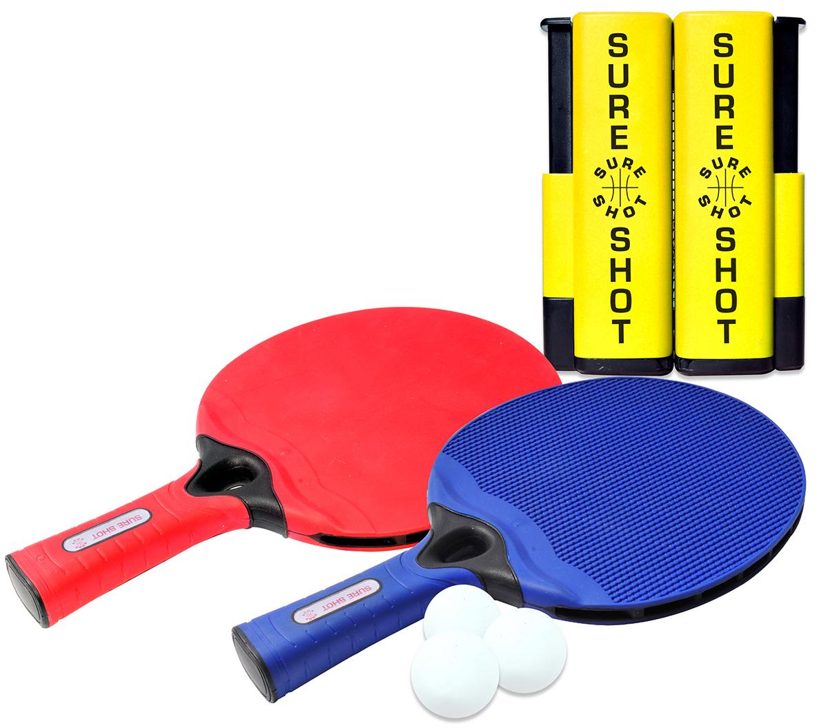 Matthew Syed 4000 Sure Shot Reversed Rubber Table Tennis Bat 