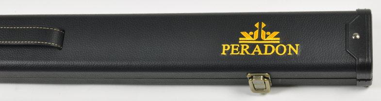 Peradon Two-piece Black Leather Effect Case (Close Up, Closed)