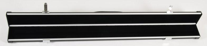 Peradon Halo Two-piece Black Leather Effect Aluminium Case (Open)