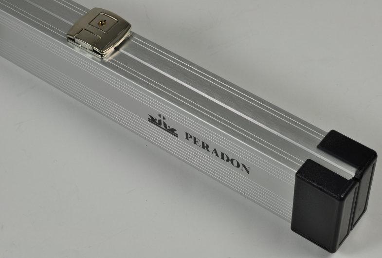 Peradon three-piece aluminium case (close up, closed)