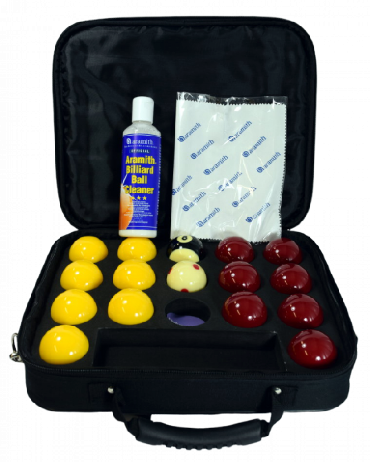 Super Pro 8 Ball <strong>Balls</strong> (With Carry Case and Cleaning Products)