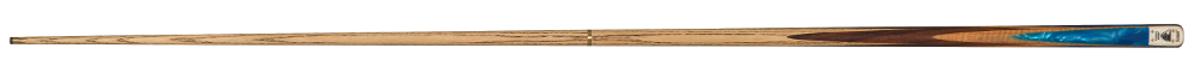Powerglide Diamond Centre-Jointed Snooker Cue (Blue, Full Cue)