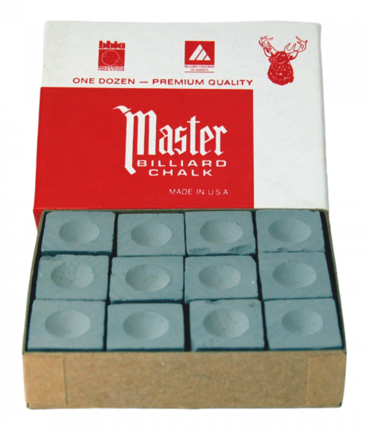 Master Chalk (Dozen cubes, Grey)