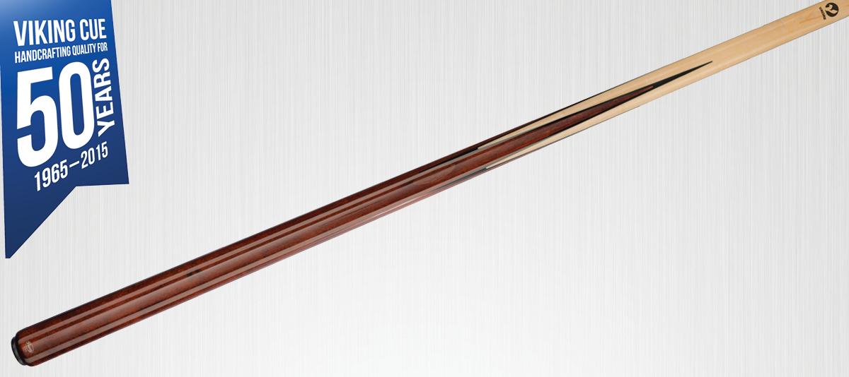 Viking A352 Coffee Pool Cue with ViKORE Performance Shaft (diagonal)