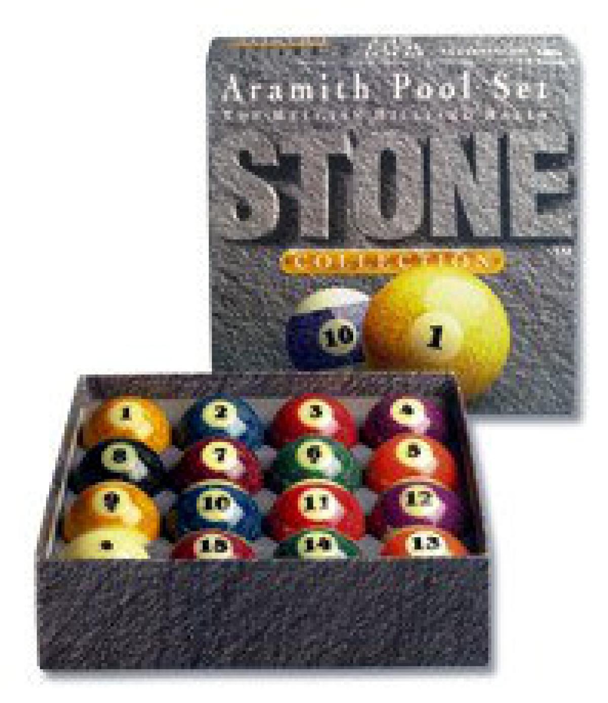 'Stone' American Pool <strong>Balls</strong>