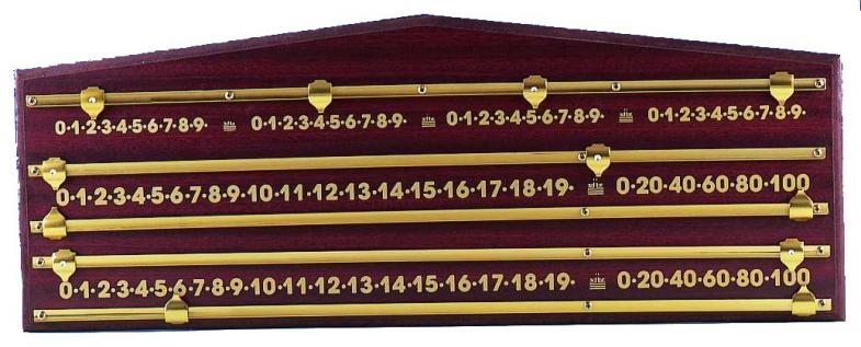 Peradon full-size mahogany scoring board