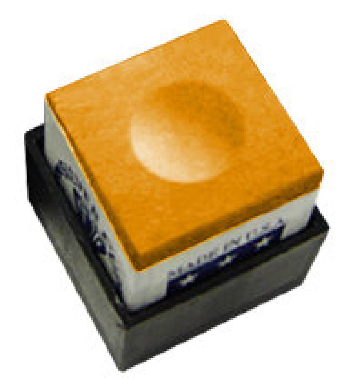 Silver Cup Chalk (orange, single cube)