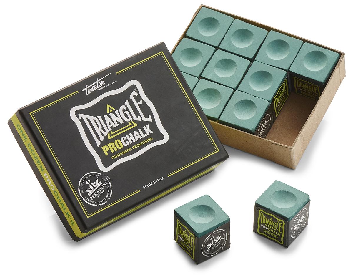 Triangle Pro Chalk (dozen cubes, green)