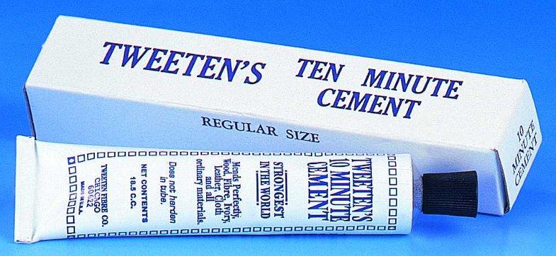Tweeten Cue Tip Cement 3 x 11mm Blue Diamond Tips