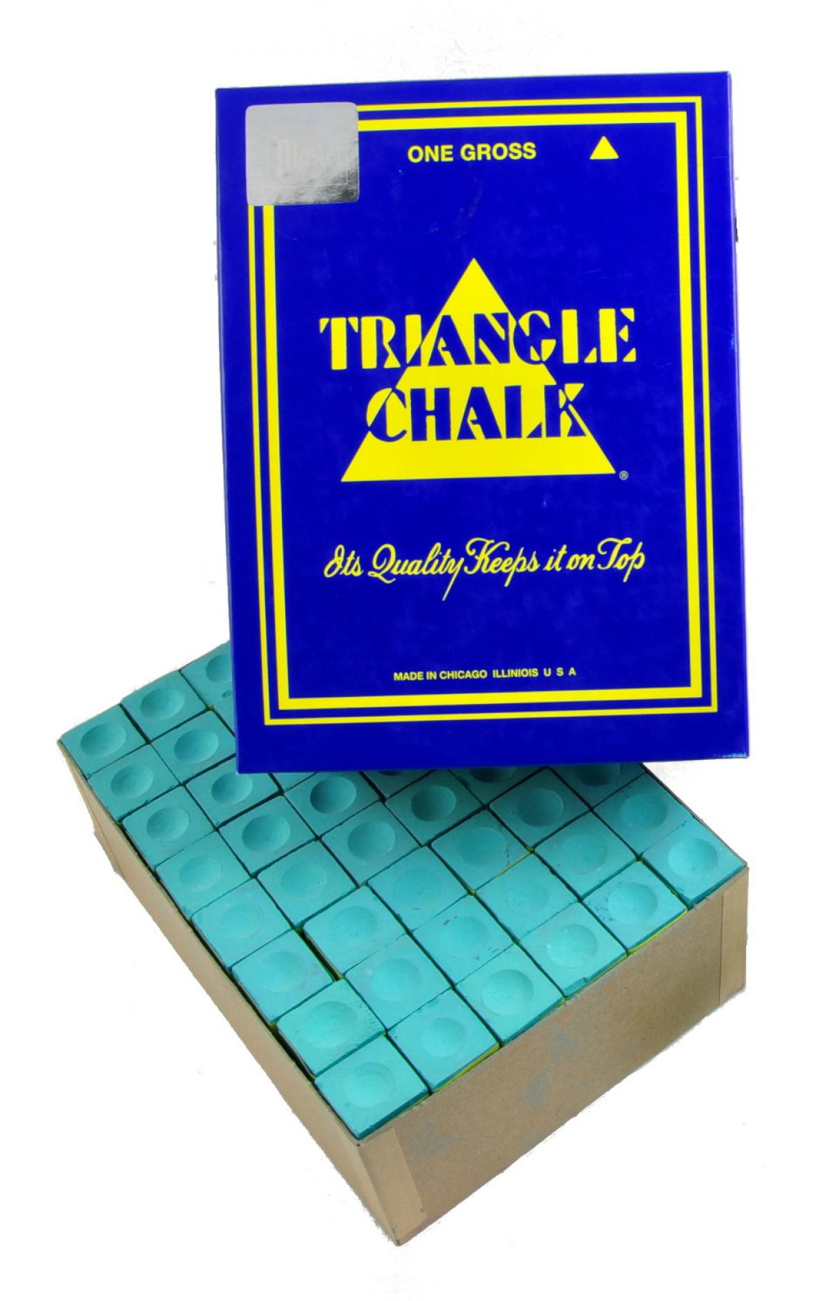 1 Gross 144 Triangle Brand GREEN CHALK Green Color 