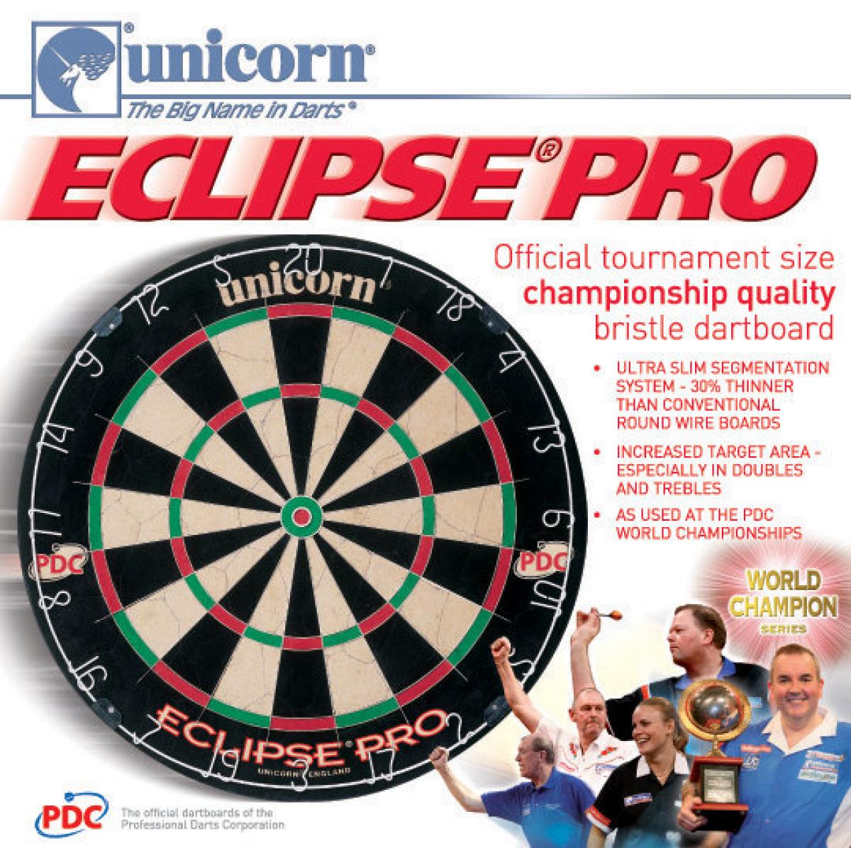 Unicorn Eclipse Pro Dart Board (box)