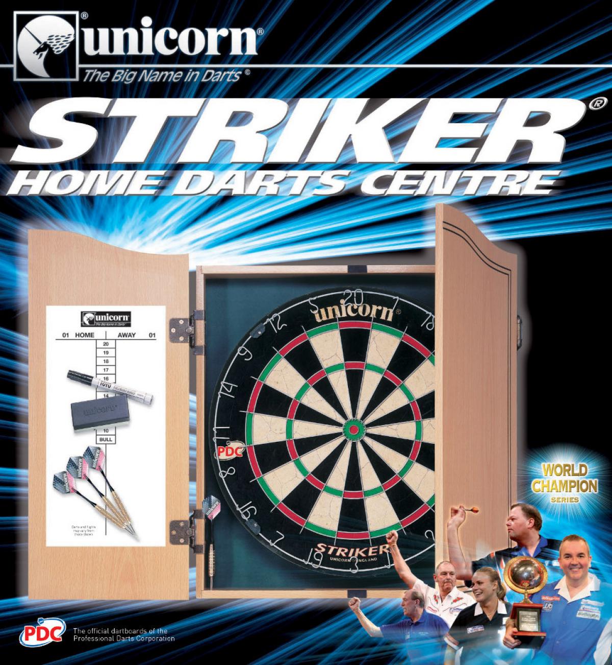 Unicorn Striker Home Darts Centre (box)